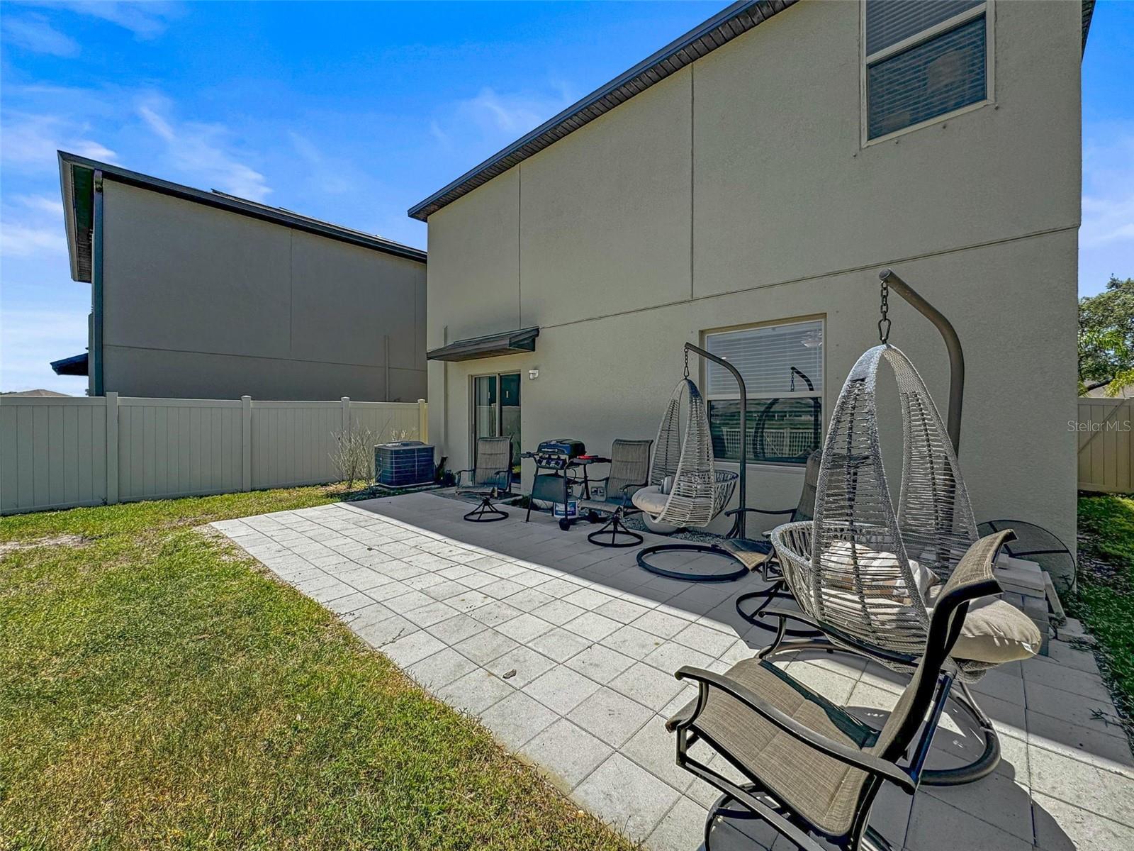 Rear Patio. Perfect for entertaining!