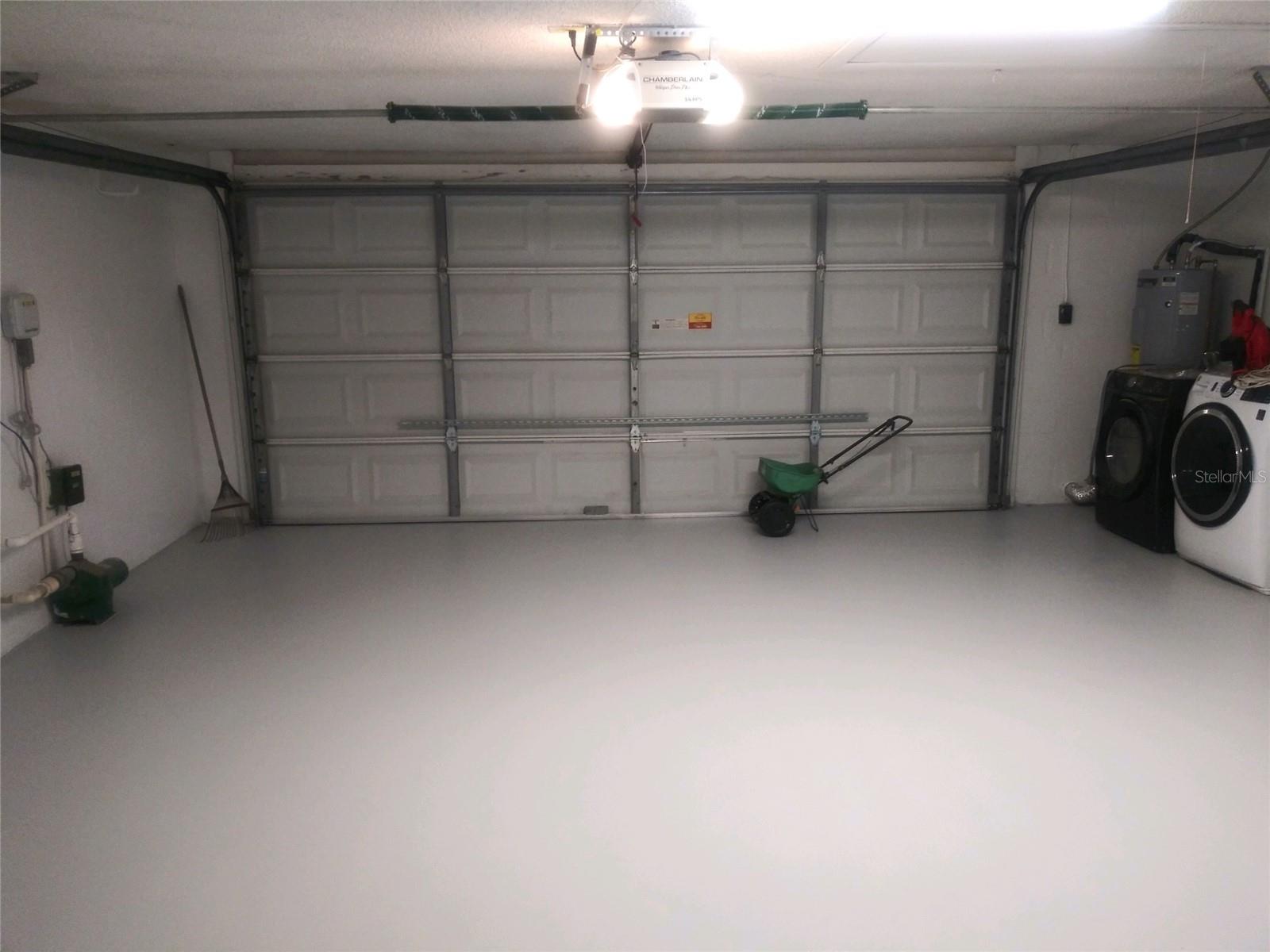 2-car garage.  New paint.