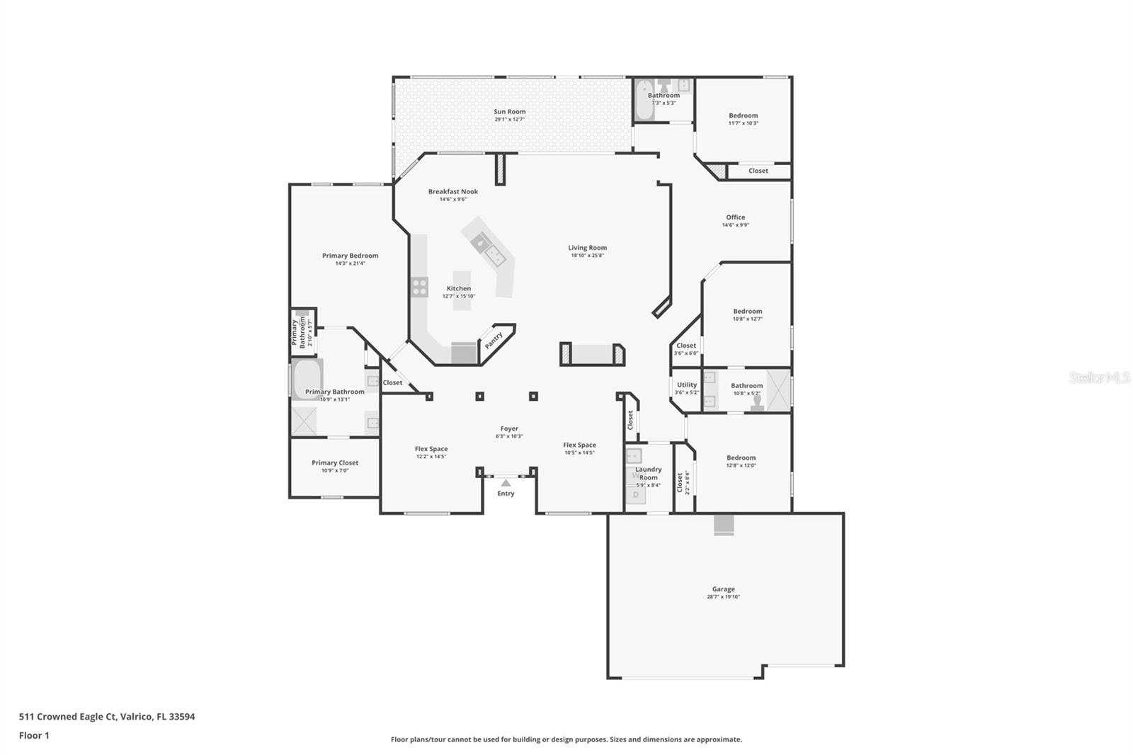 Try the video link for an interactive floor plan.