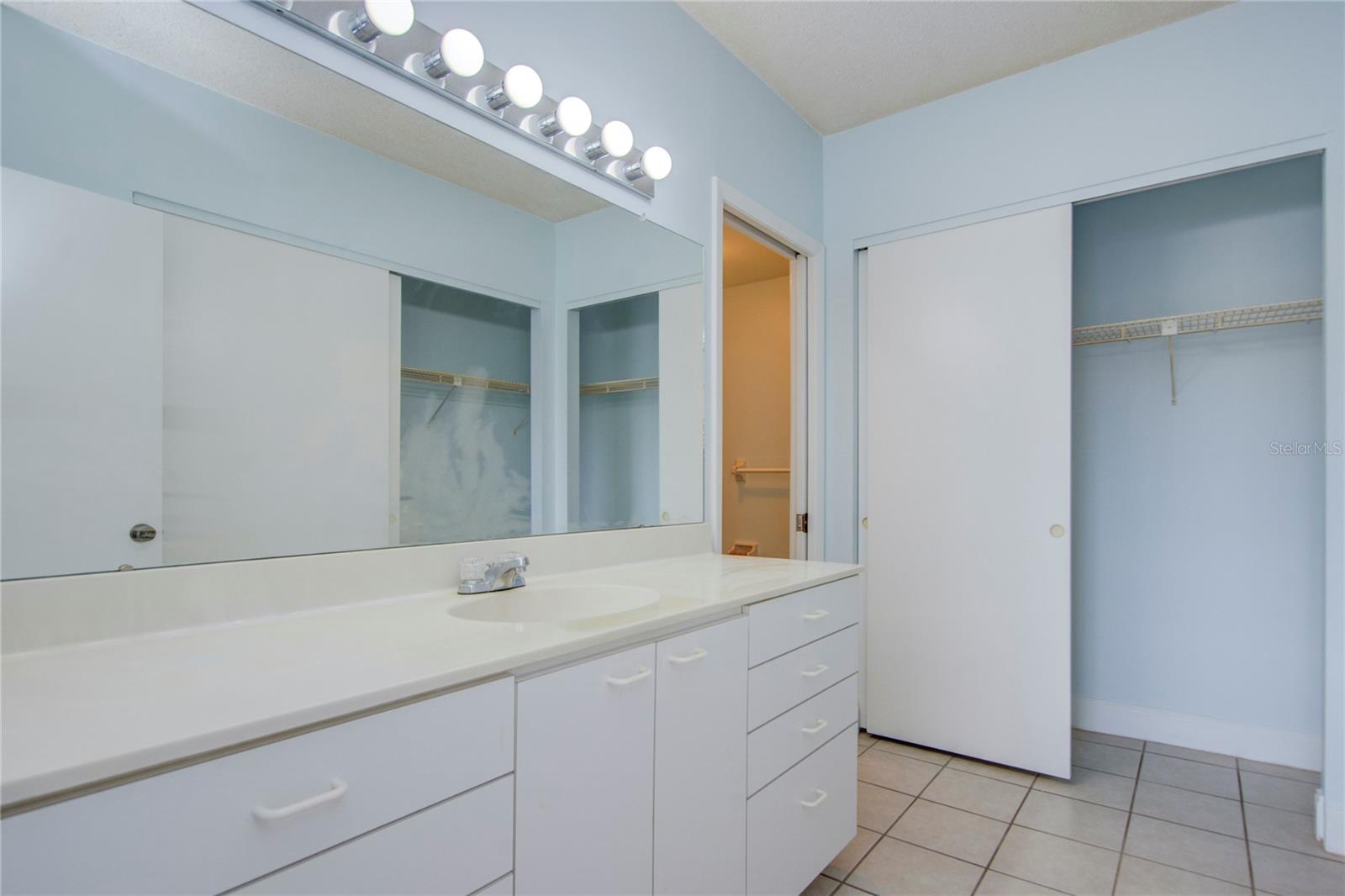 Master Bath with 2 large closets