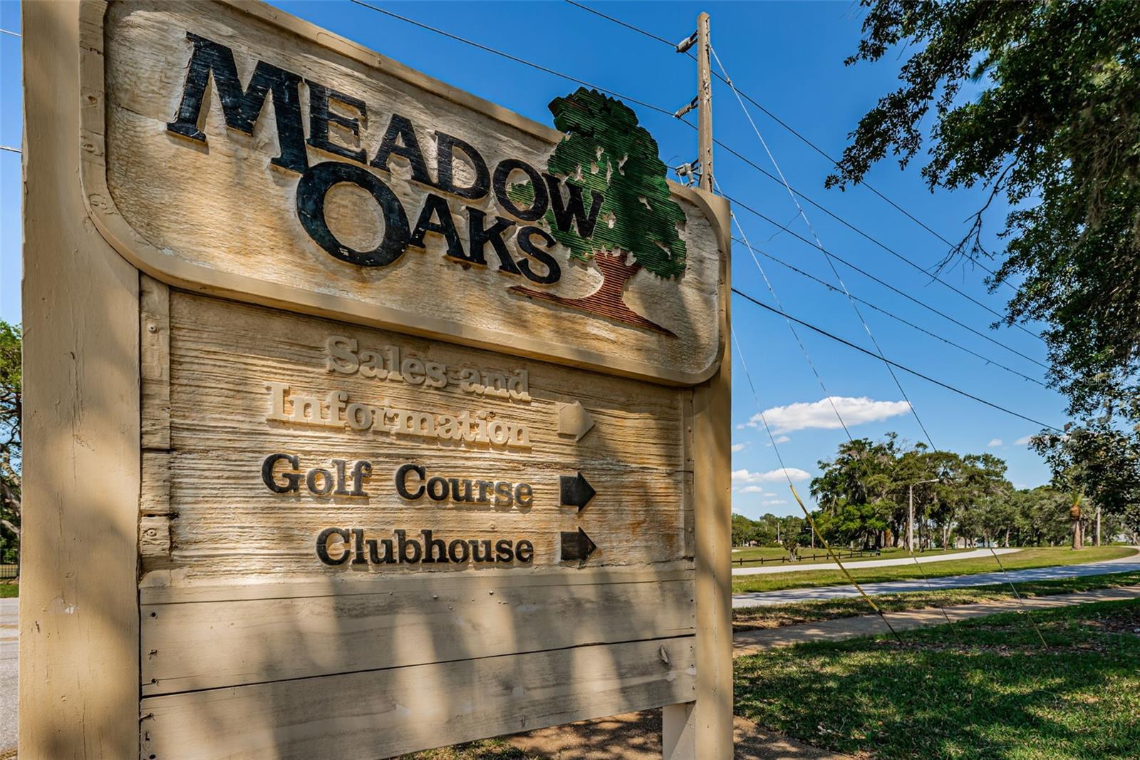 Meadow Oaks is a golf and tennis community