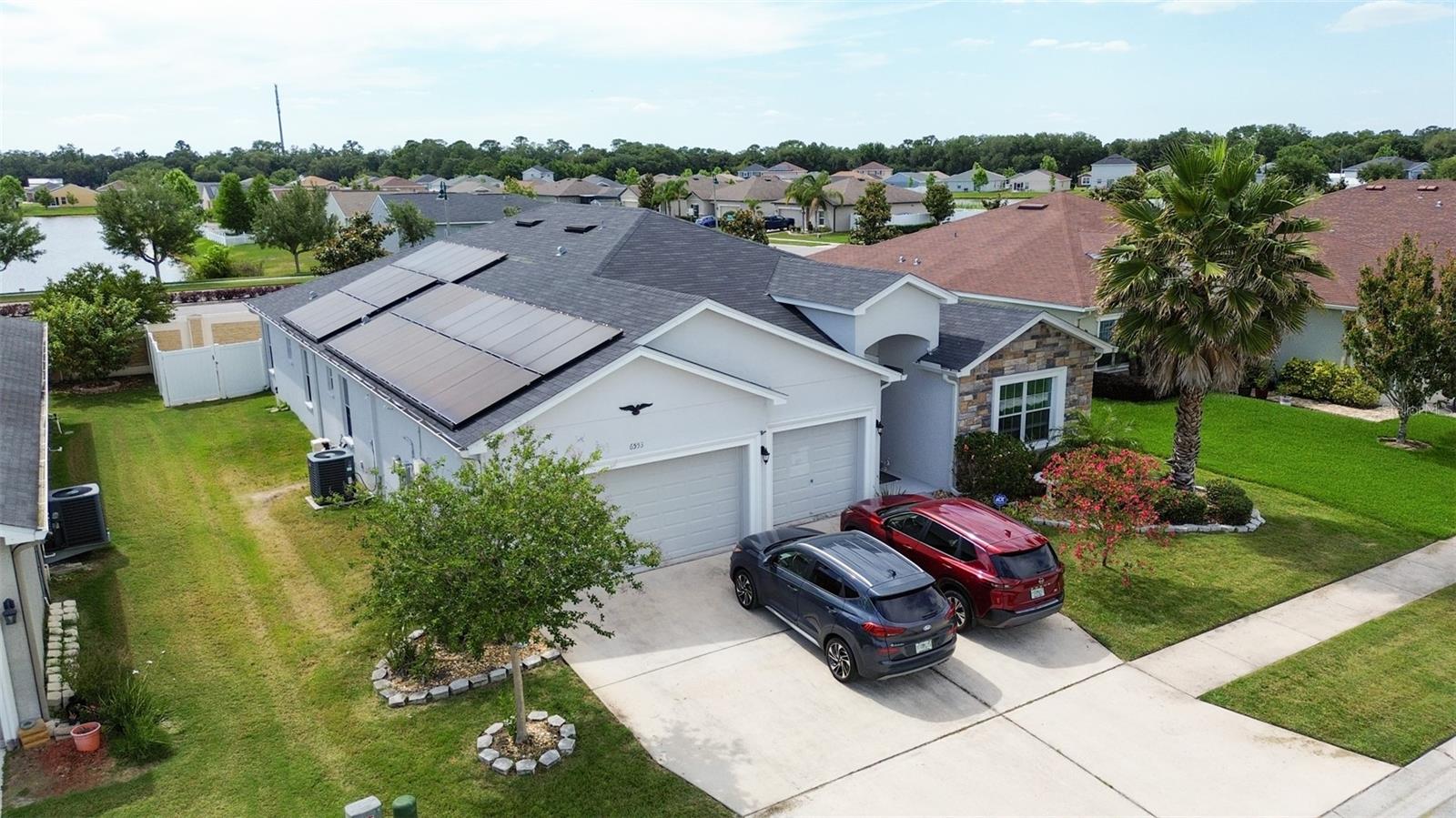Solar panels to help off set your electric bill