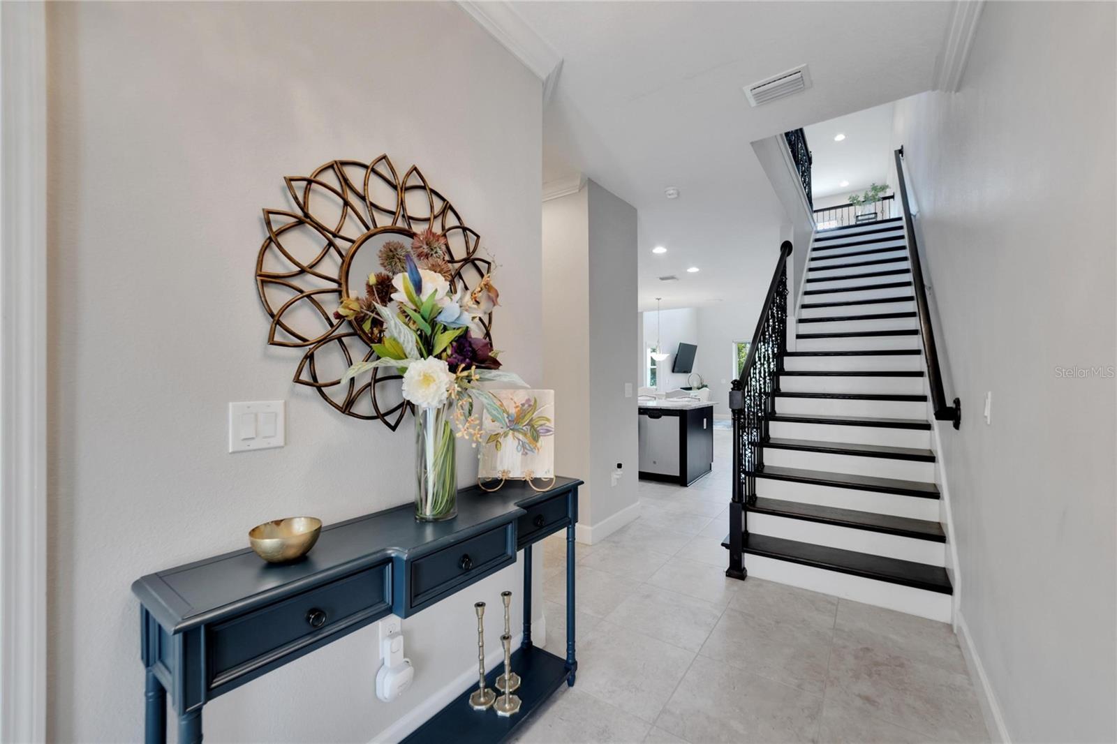 Entry and stairs at 12306 Terracina Chase Ct, Tampa, FL 33625