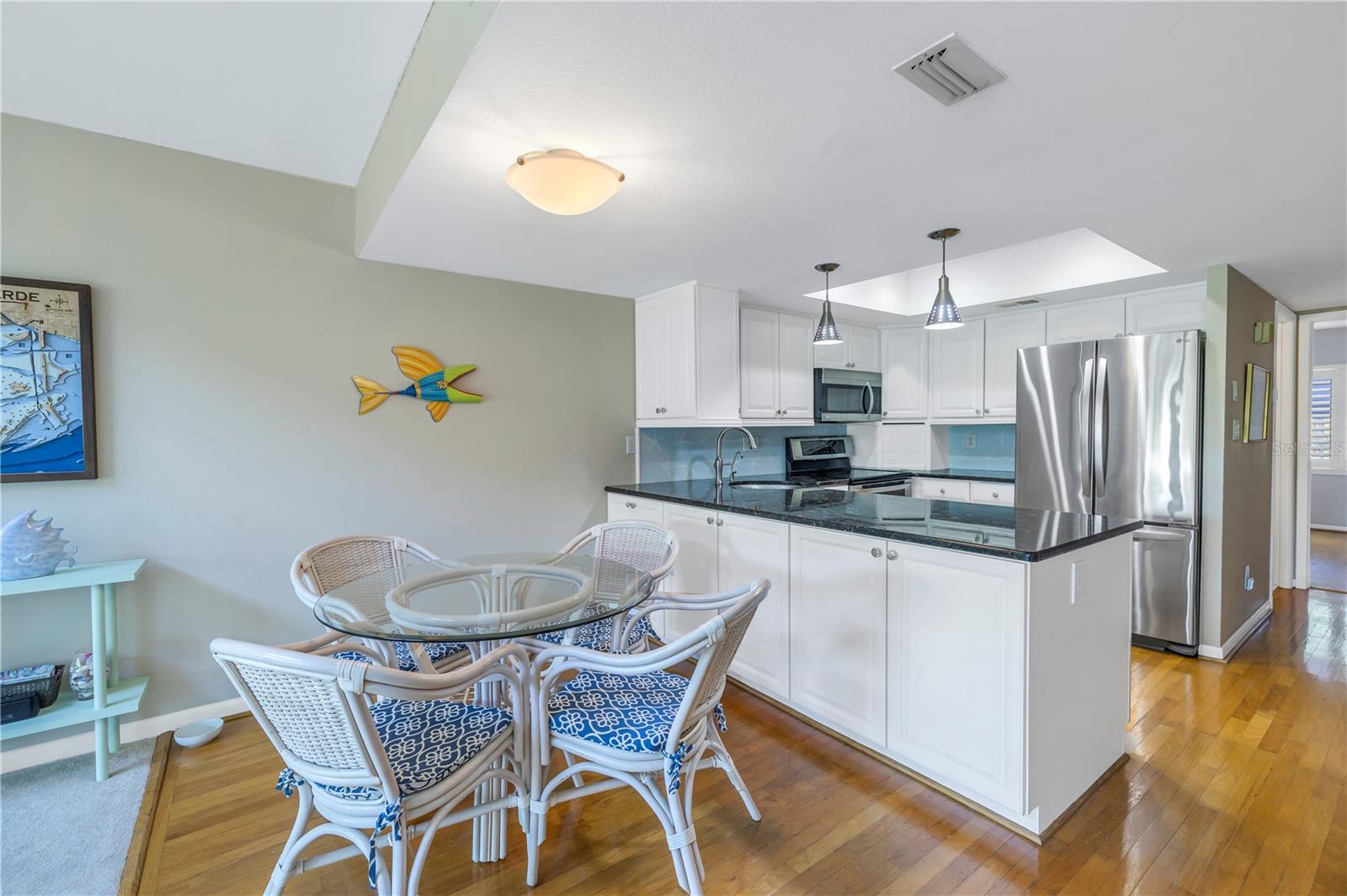 Dining room is open to the kitchen, great for entertaining