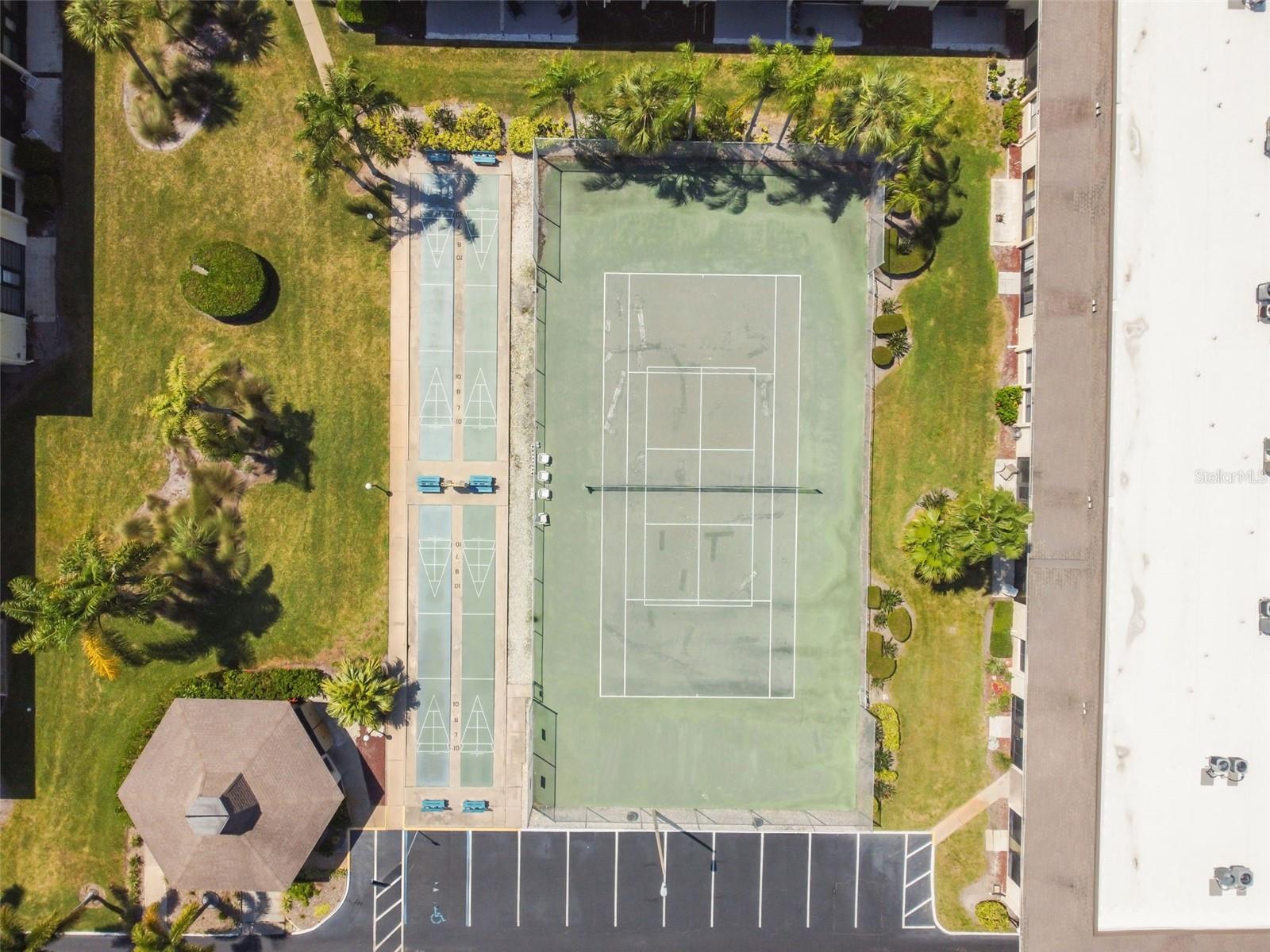 Tennis, Pickle Ball, and Shuffleboard Courts