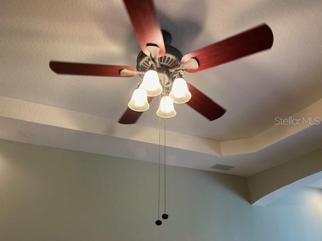 Tray Ceiling in Master Bedroom
