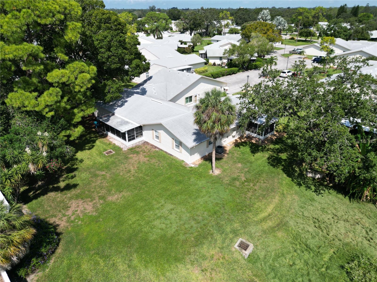 SUBJECT PROPERTY WITH VIEW OF RETERNTION POND