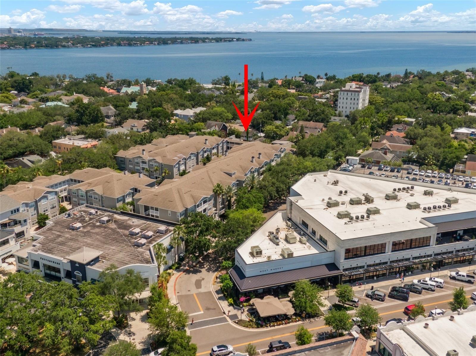 Hyde Park Village with Bayshore Blvd and the Bay just a few blocks away!