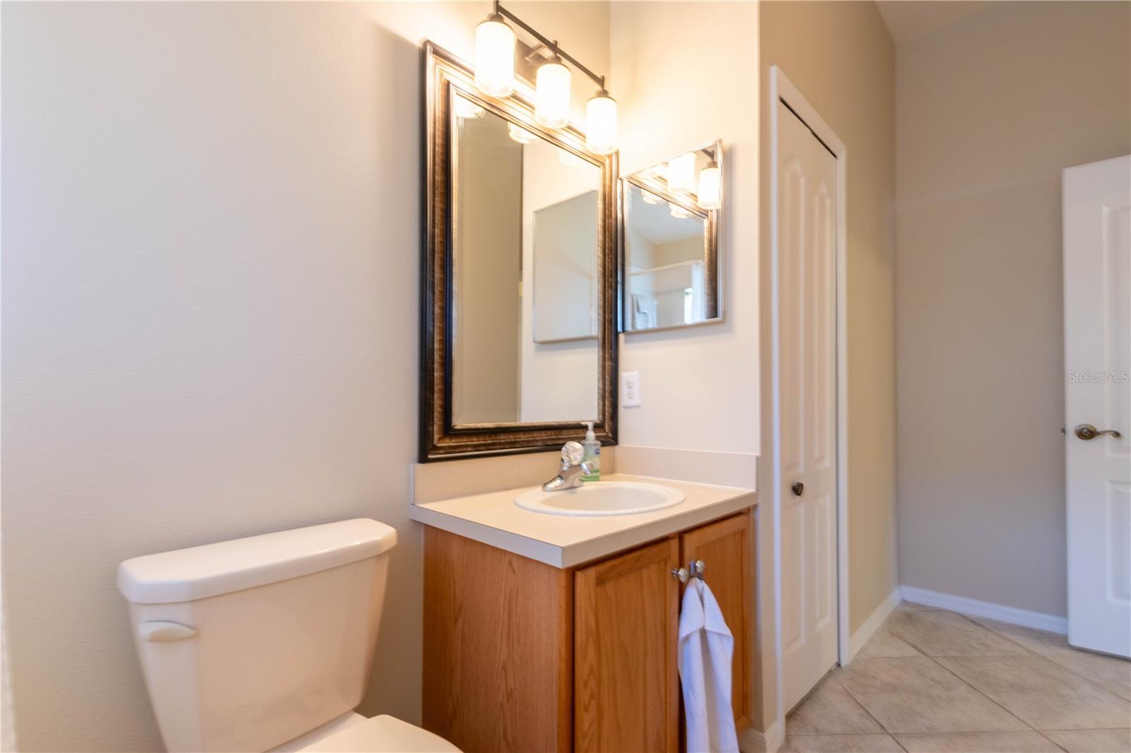 view of guest bathroom