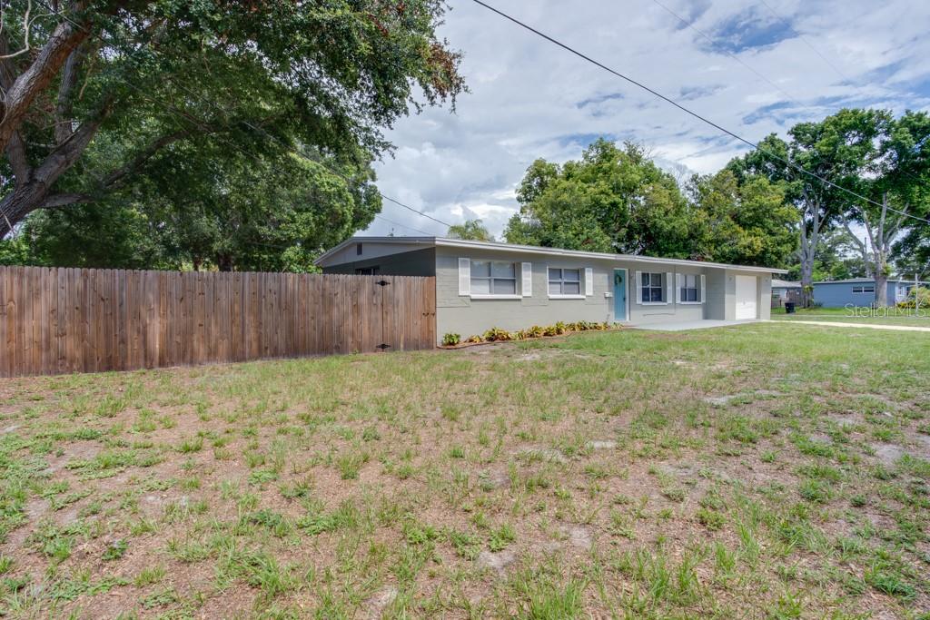 Large Front Yard