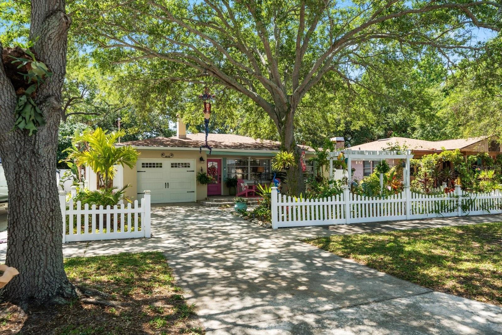 Location, Location, Updated Florida Bungalow pool/spa home on a premium homesite and NO HOA.