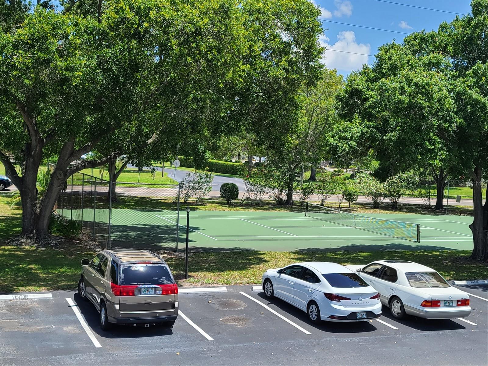 Tennis Courts+parking