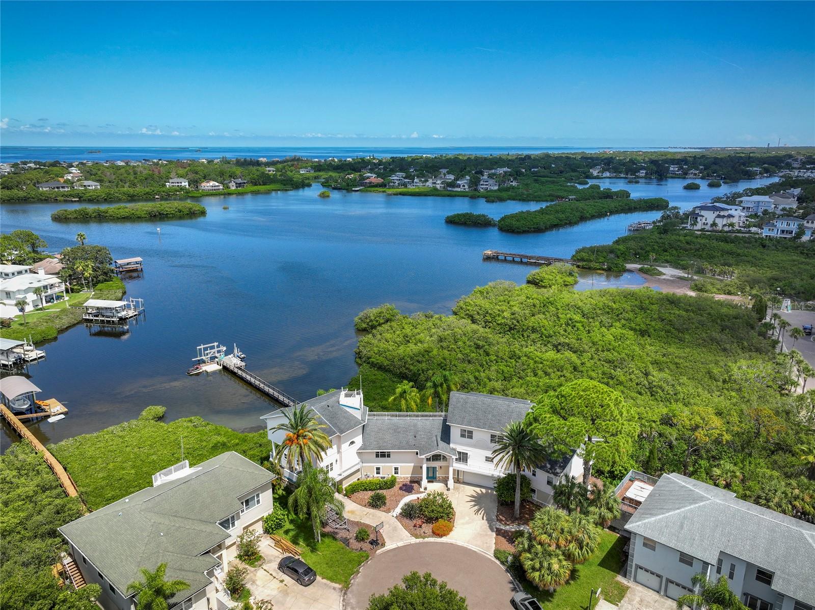 This is a beautiful 6 bedroom Home with over 6000 SF on the water with Pool, Spa, Dock and Boat Lift