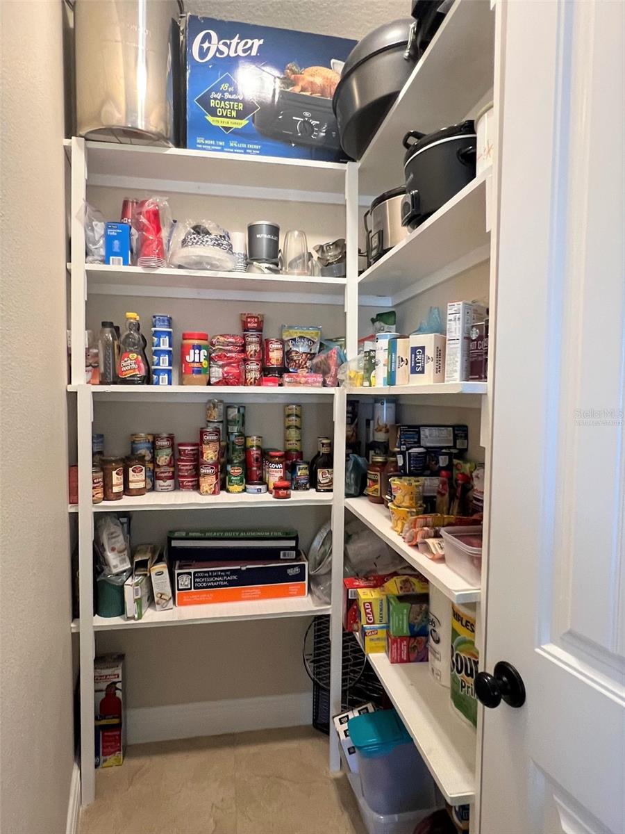 Pantry - walk in -right side-Virtually staged