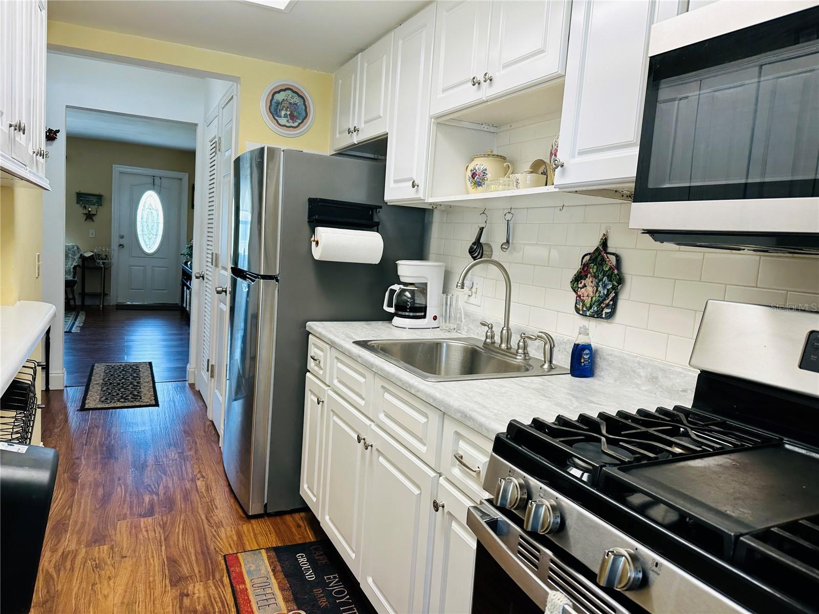 Updated Stainless Steel Appliances