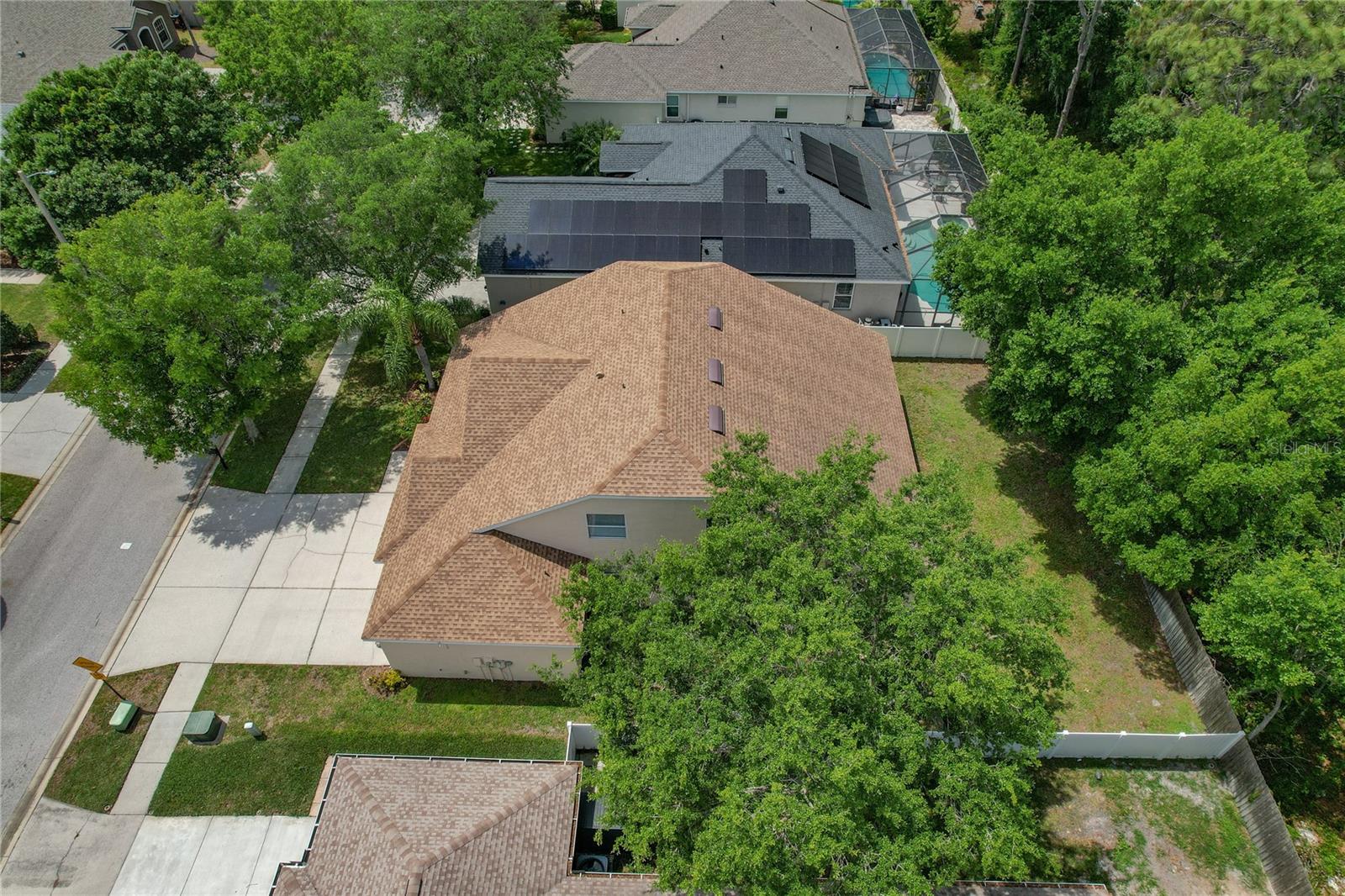 Aerial View of Property