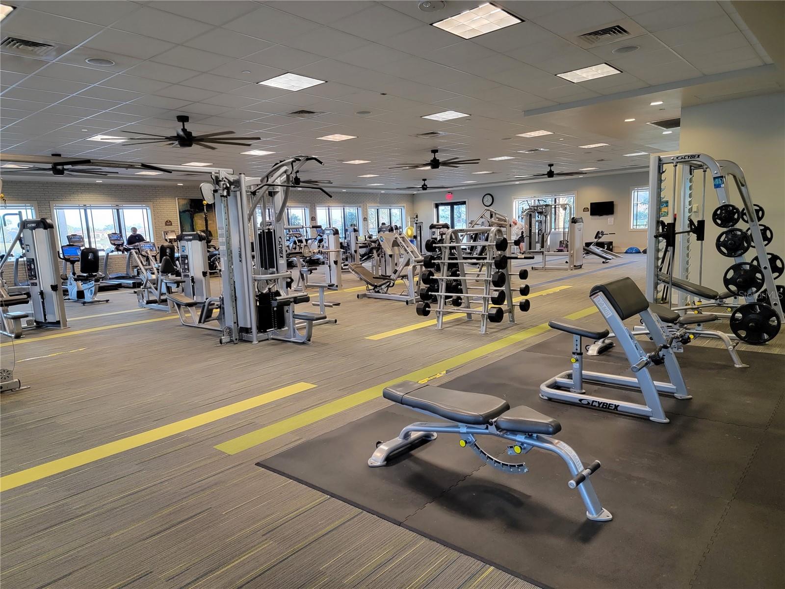 Community Fitness Center w/Lake View