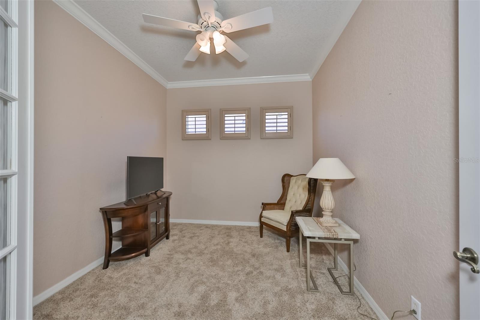 8.2 Den with plantation shutters