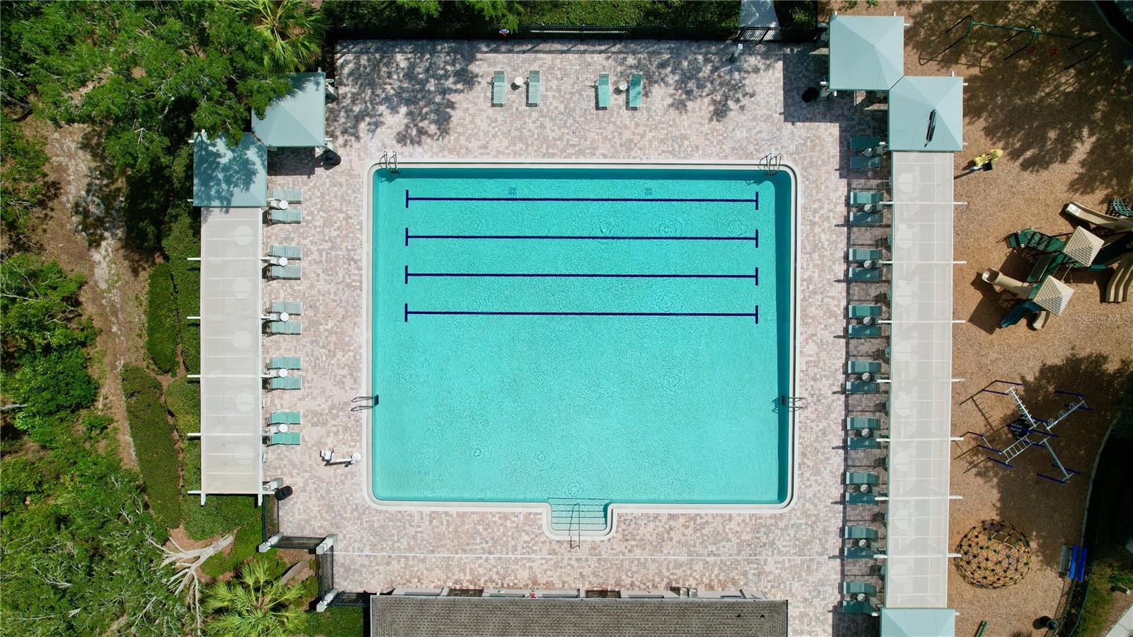 Olympic Pool Above