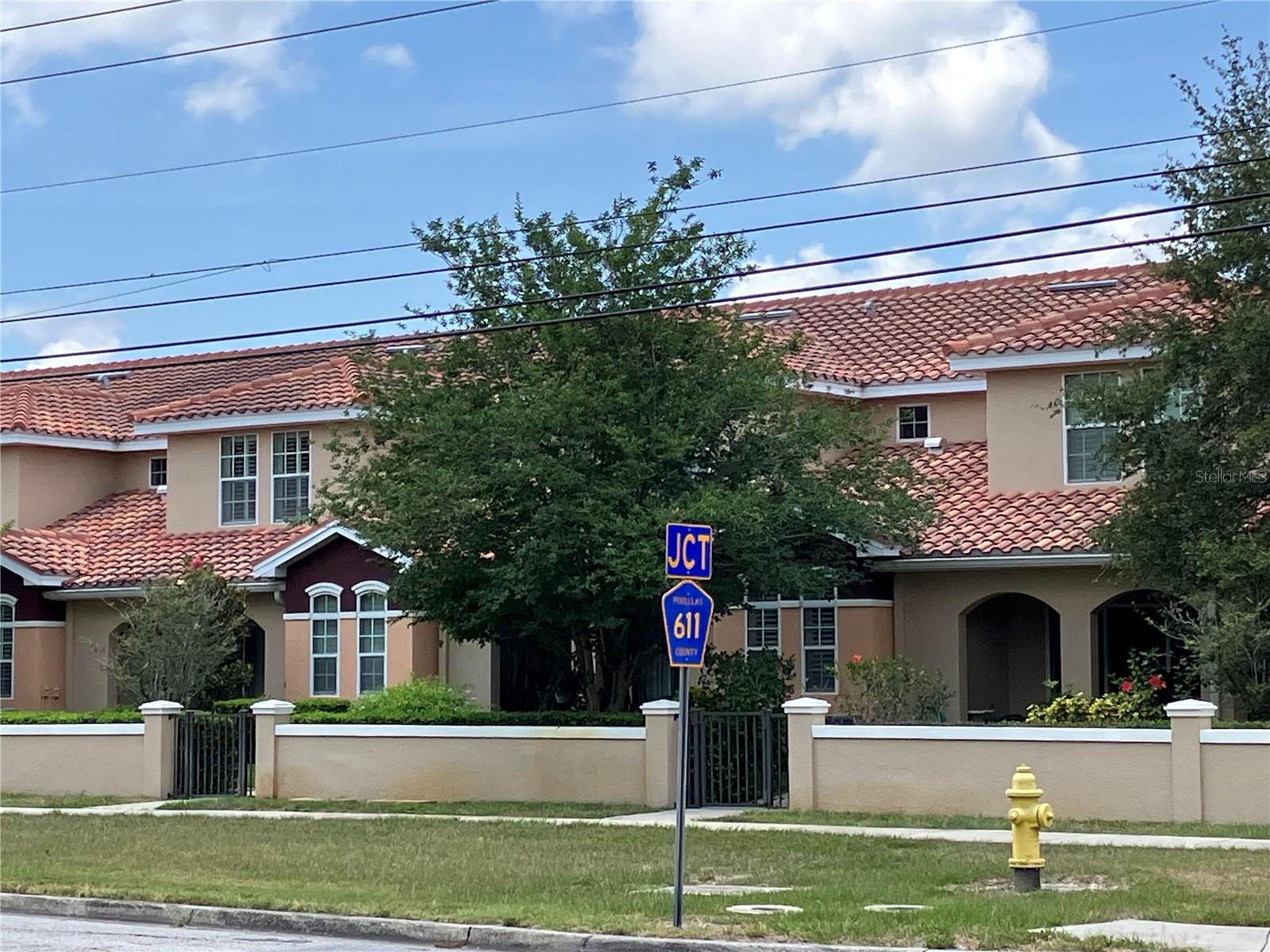 Townhomes at the top of main Street -