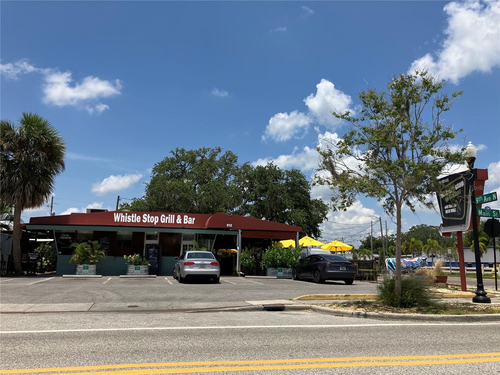 Whistle Stop Bar and Grilla local landmark