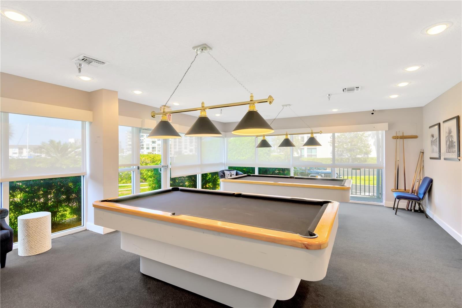 Billiards Room for Residents.