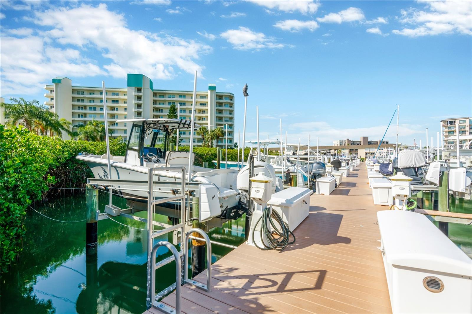 Boat Dock area - Renting a Deeded Boat Slip or Buying from a current Owner may be a possibility.