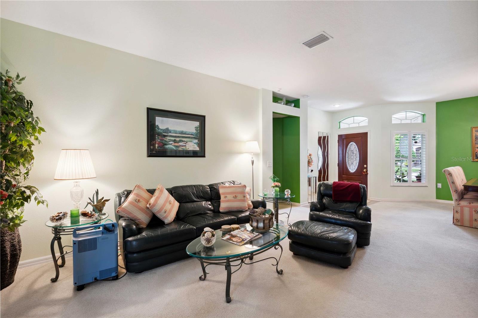 Open concept home with ample entertaining space.