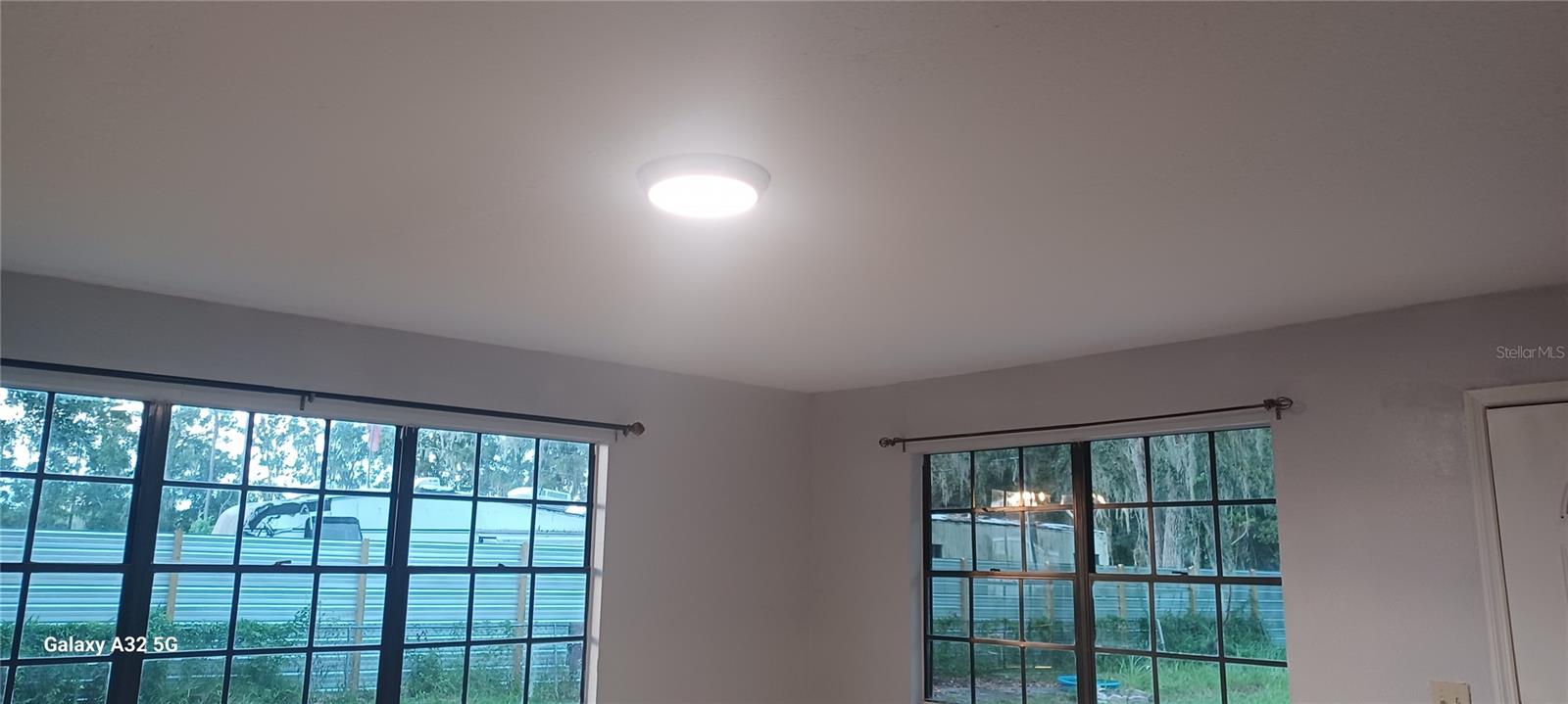 new energy saving lights in family room