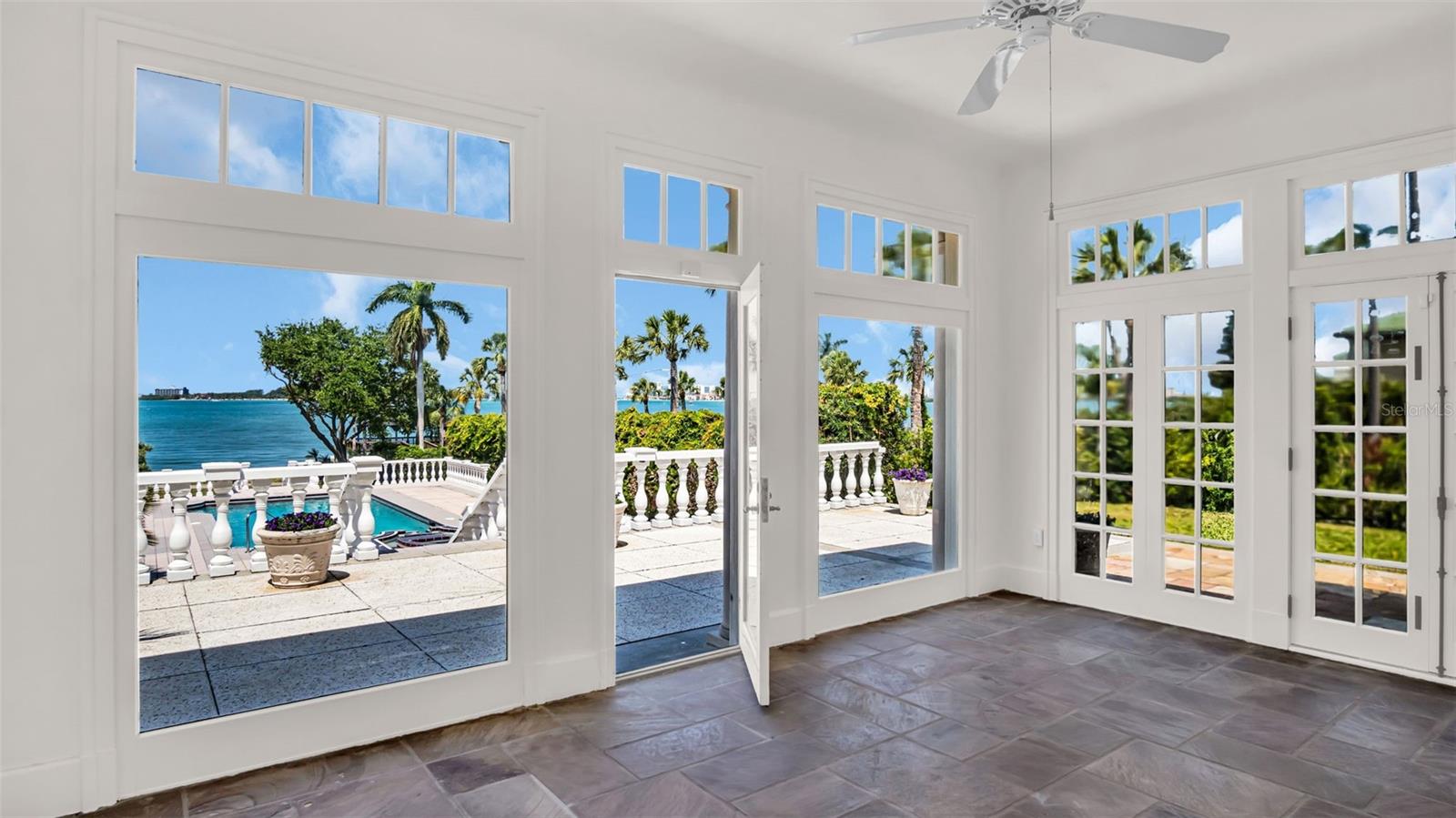 Spectacular Florida Room with a view