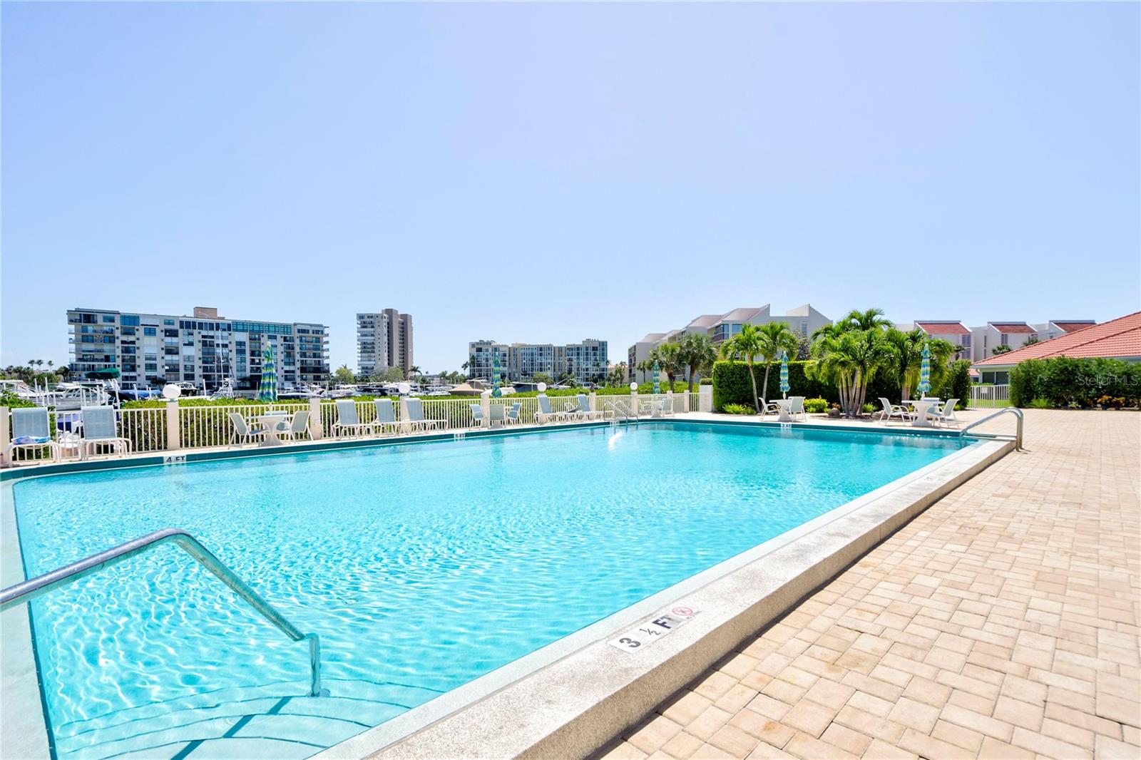 Clubhouse pool