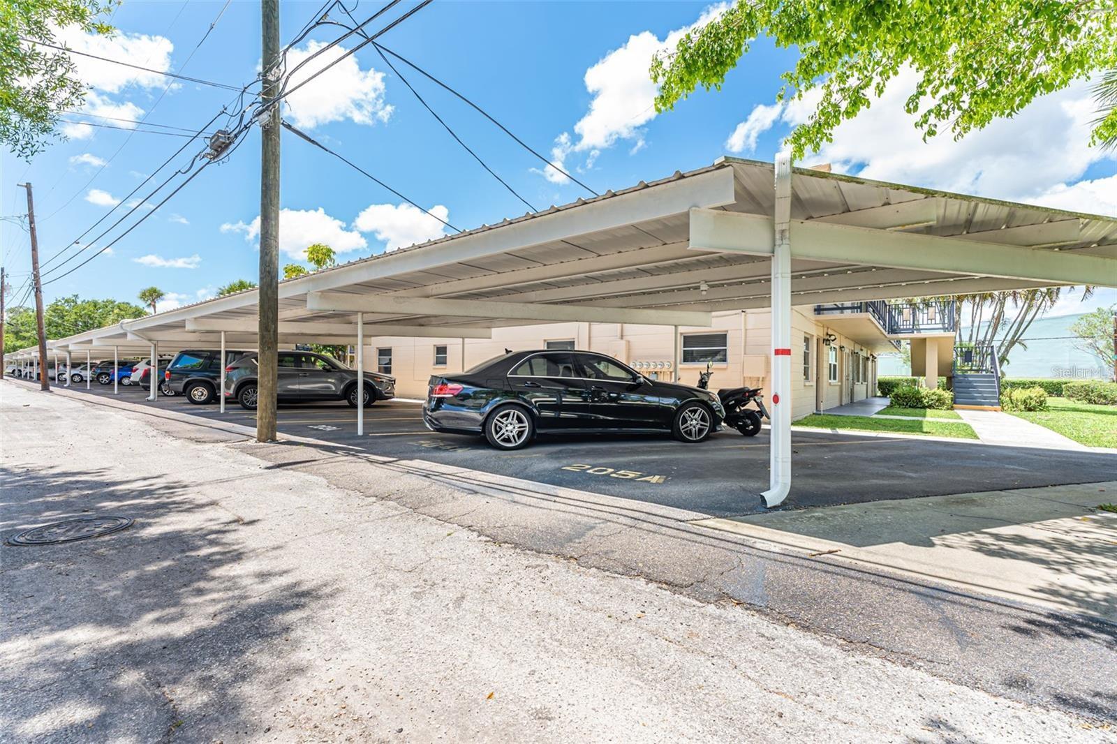 Covered Parking Deeded