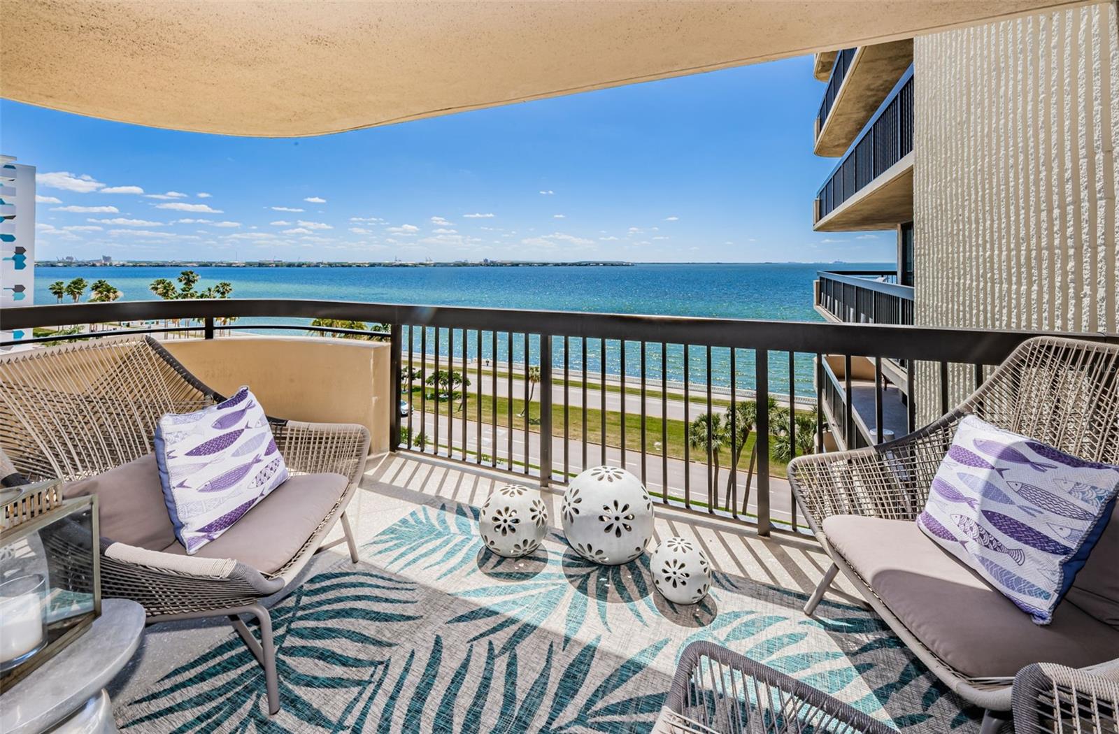 Located on the 8th Floor- enjoy the water views of Bayshore.