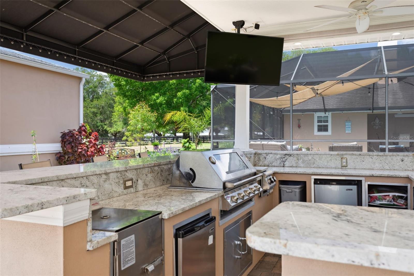 Pitmaster's Dream Outdoor Kitchen. A $100K upgrade!