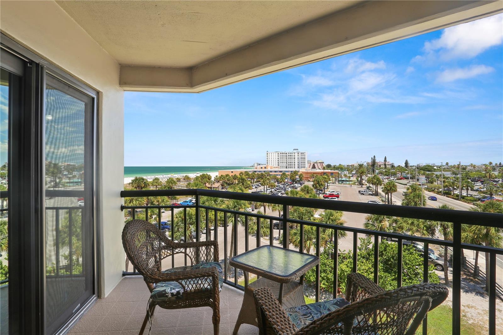 Balcony, gulf view
