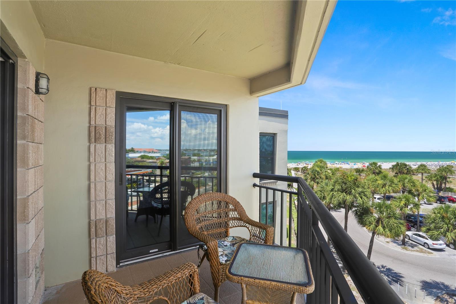 Balcony, gulf view