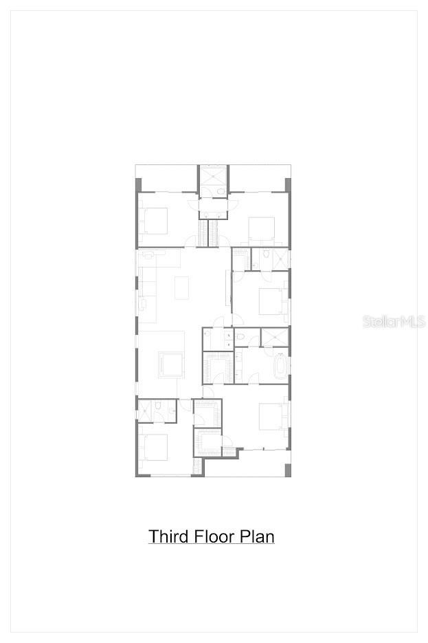 3rd Floor - proposed layout