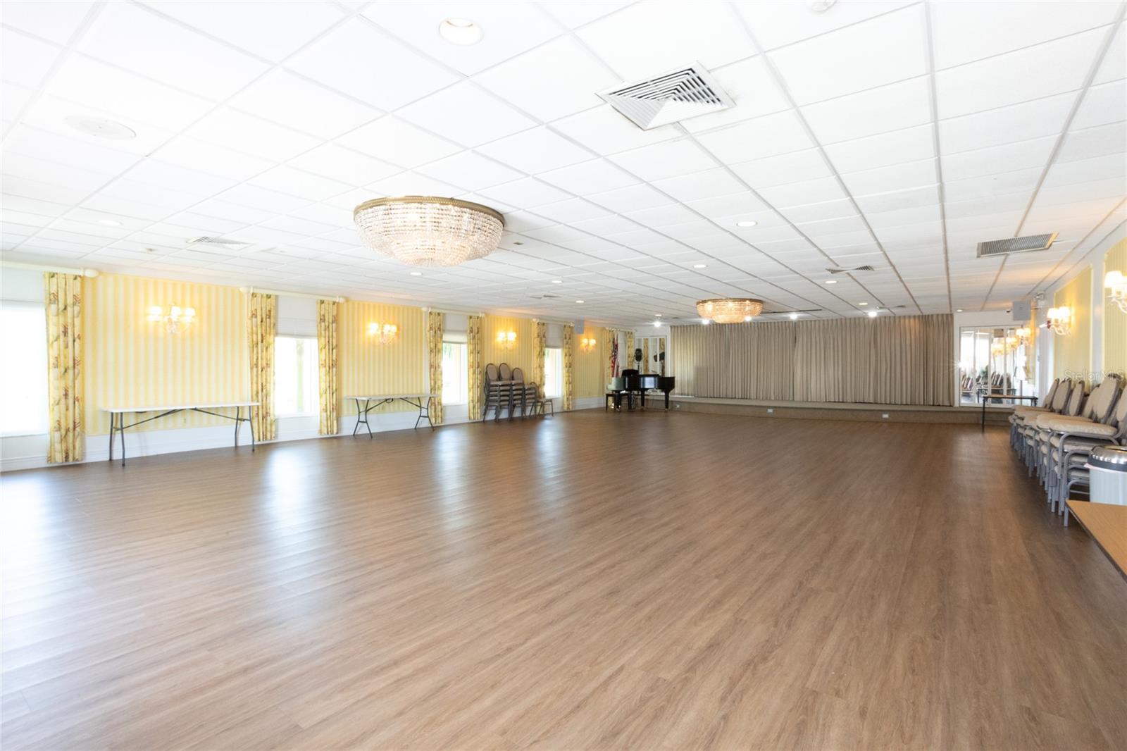Have a party with all your friends in the ball room.