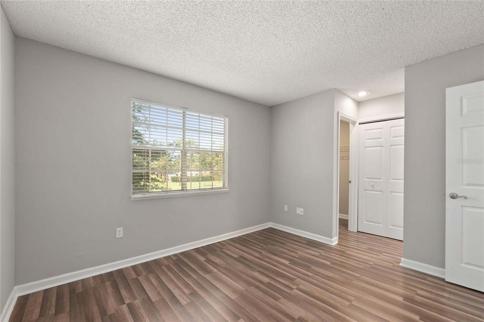 Main Bedroom with large walk in closet and linen closet