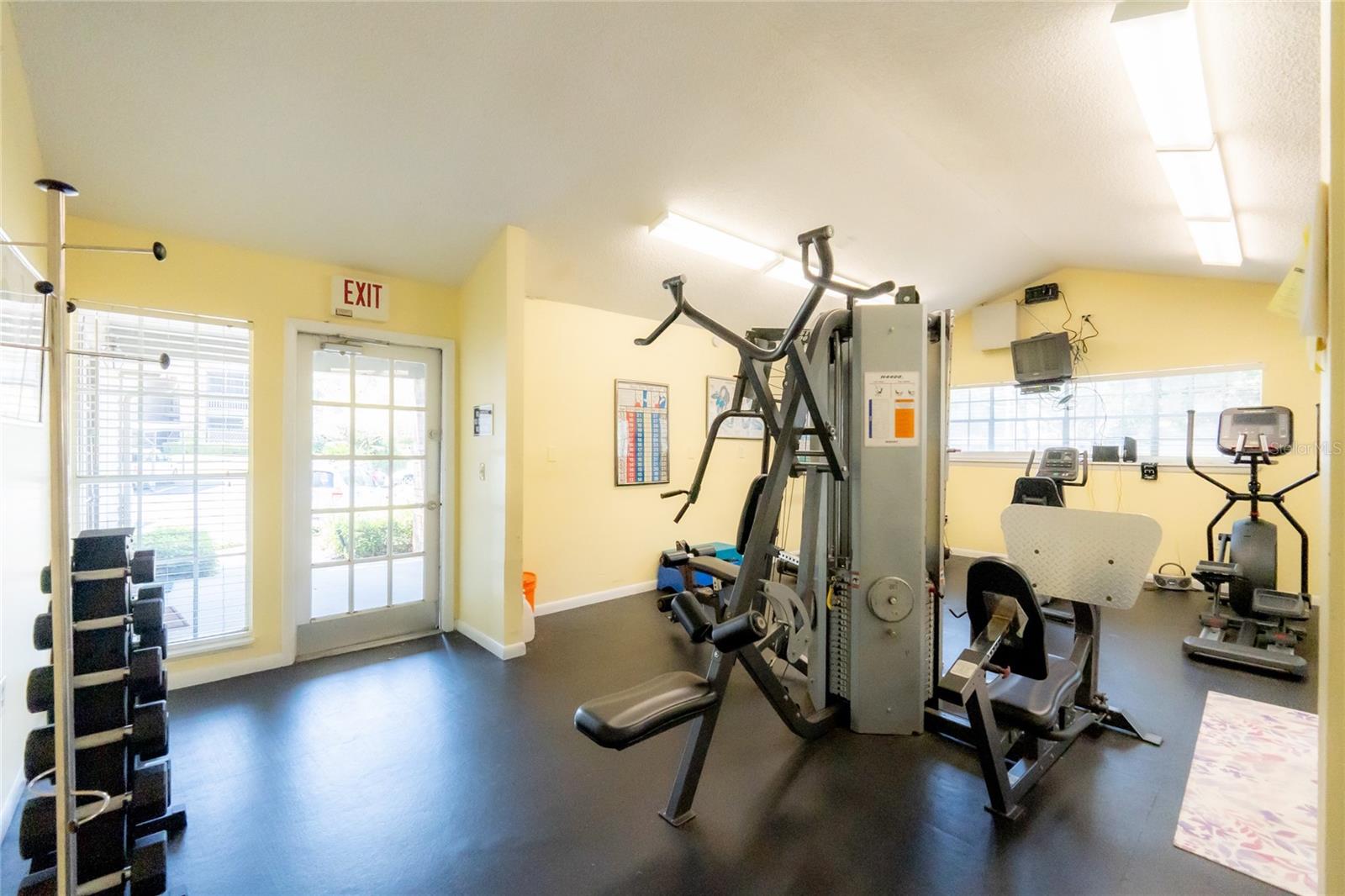 Work out steps from your condo