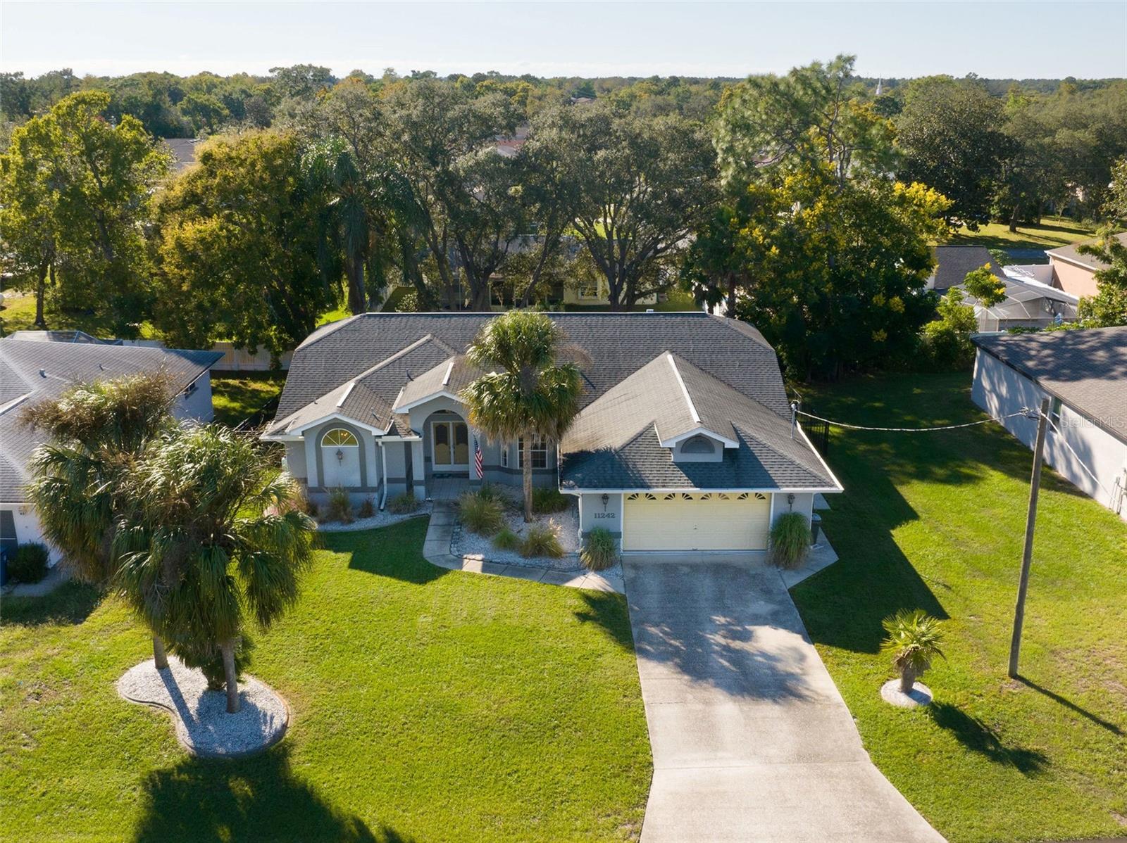 FRONT YARD DRONE VIEW