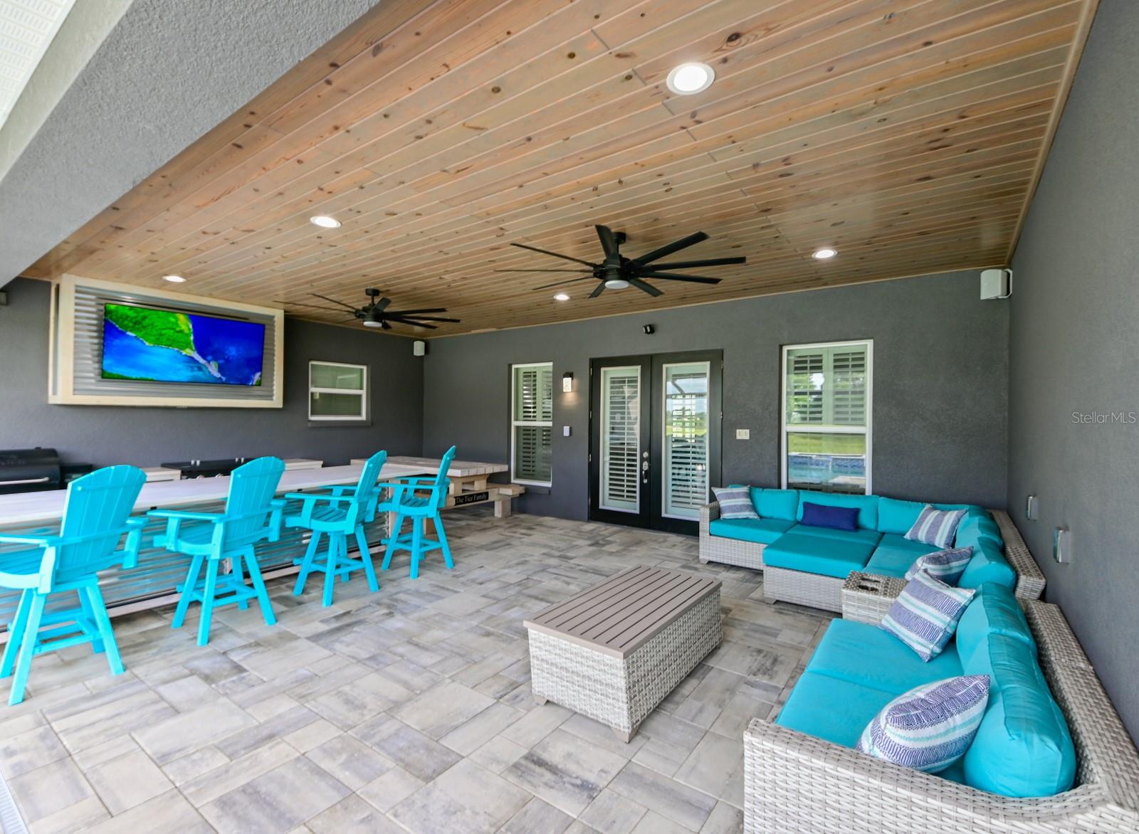 Oversized Covered Outdoor Area
