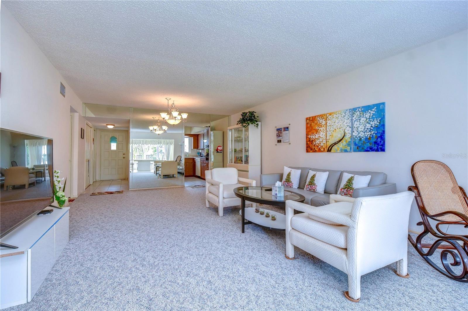 LIVING DINING AREA TOWARDS KITCHEN