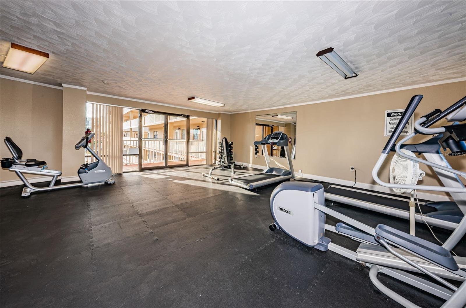 Newly remodeled Fitness Center