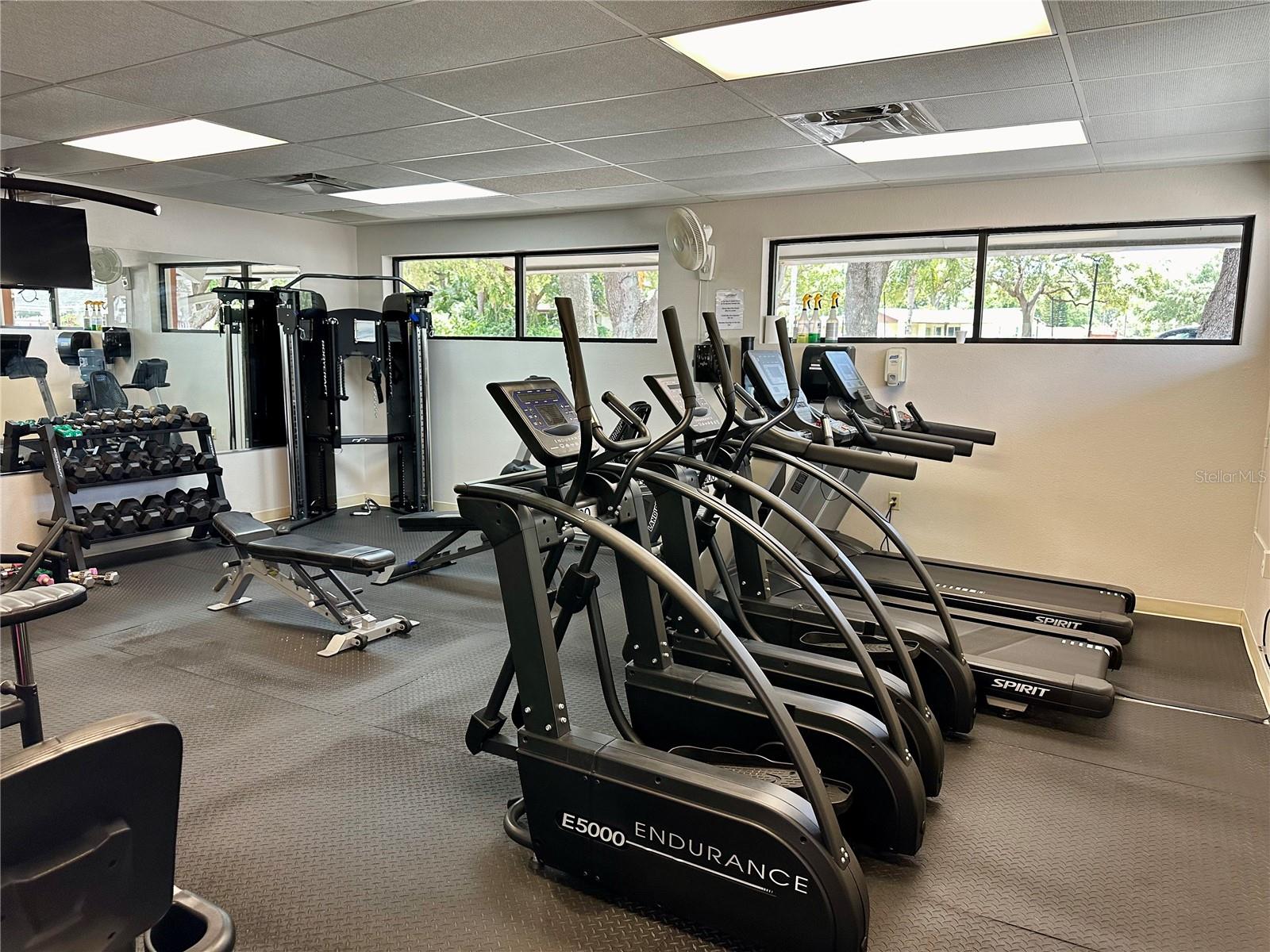 Fitness Room Clubhouse