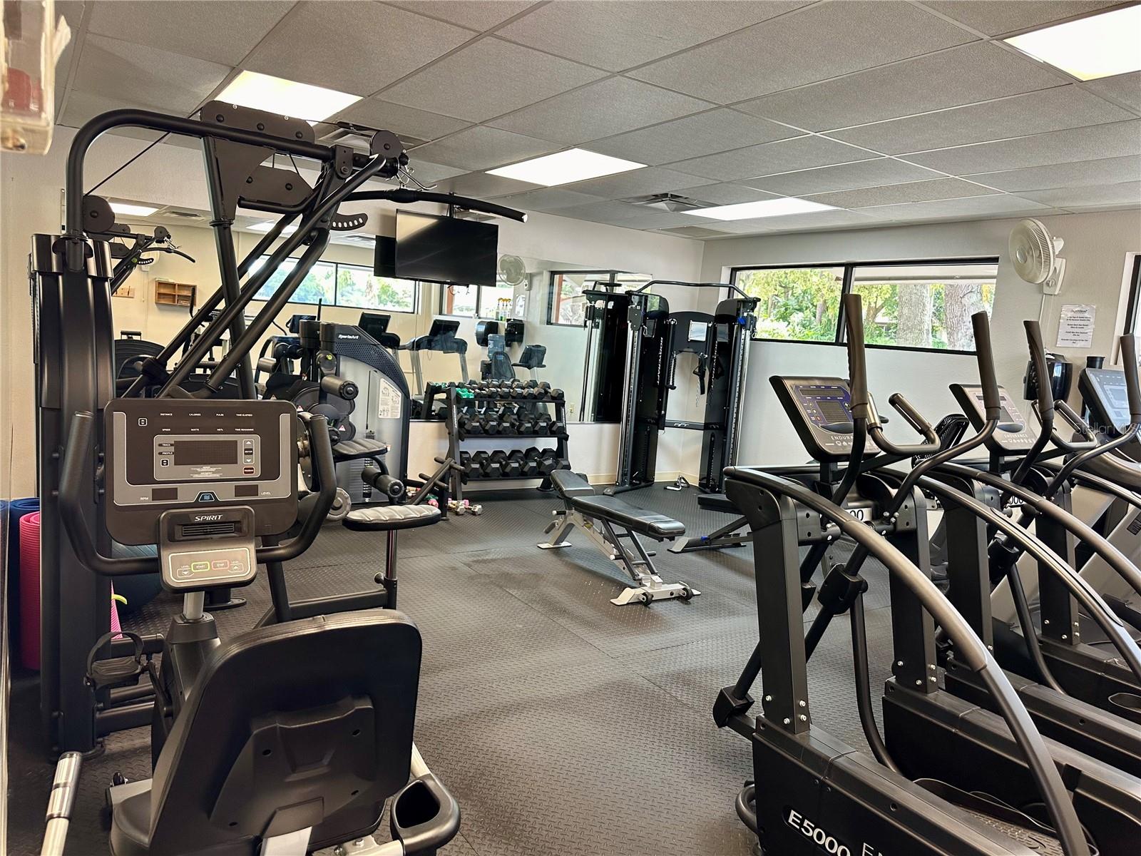 Fitness Room Clubhouse
