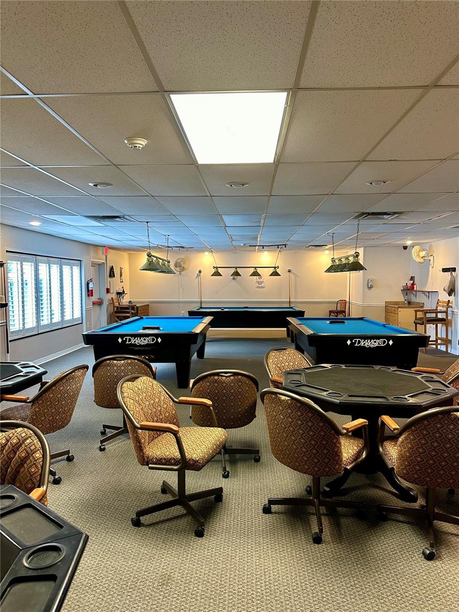 Billiard Room Clubhouse