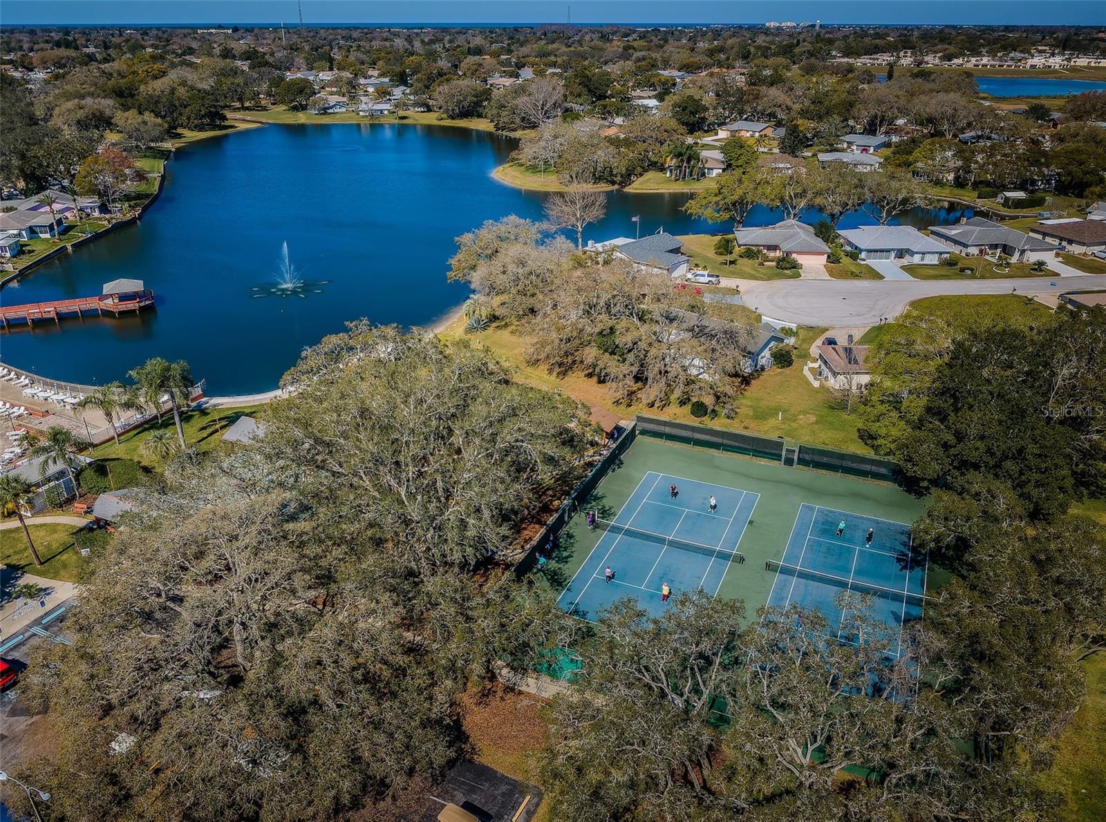 Aerial of Timber Oaks Clubhouse +