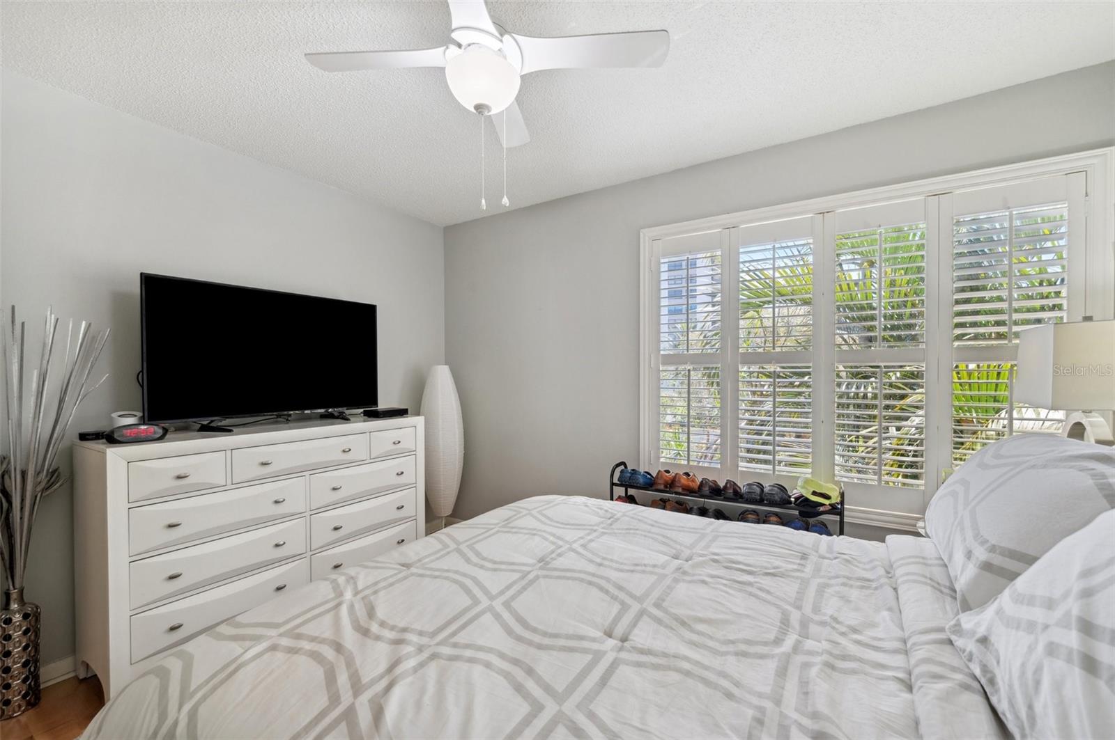 Nice window treatment bedroom 1