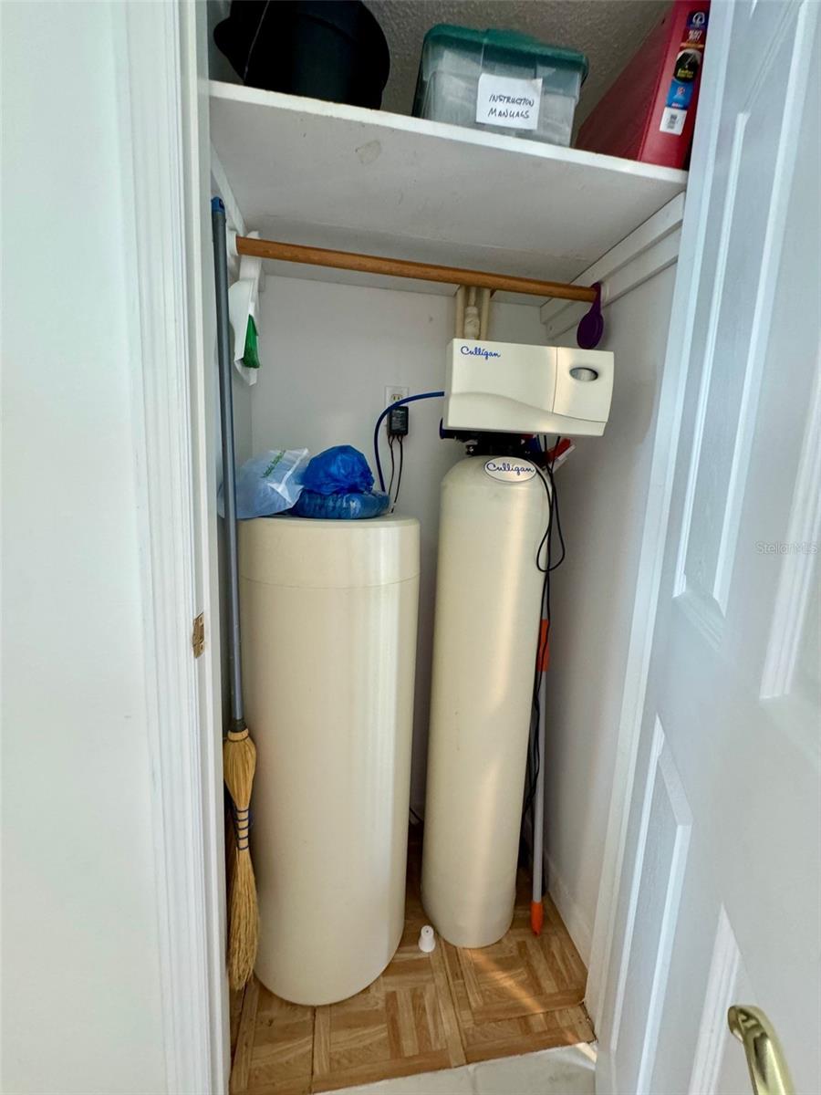 Paid water softening system-whole house